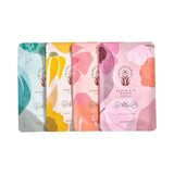 4pc Revitalizing Face Hands & Foot Sheet Mask Set - Assorted