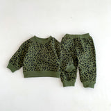 YRGM KIDS Leopard Print Lounge Suit