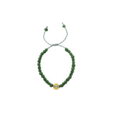 Elements Disc Bracelet Dark Green