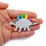 Dinosaur Necklace, Dinosaur Gift, Prickle People