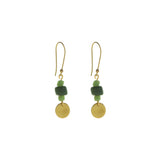 Elements Trio Earrings Green