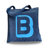 Initial Denim Tote