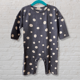 YRGM KIDS Polka Dot Cotton Long-Sleeved Onesie